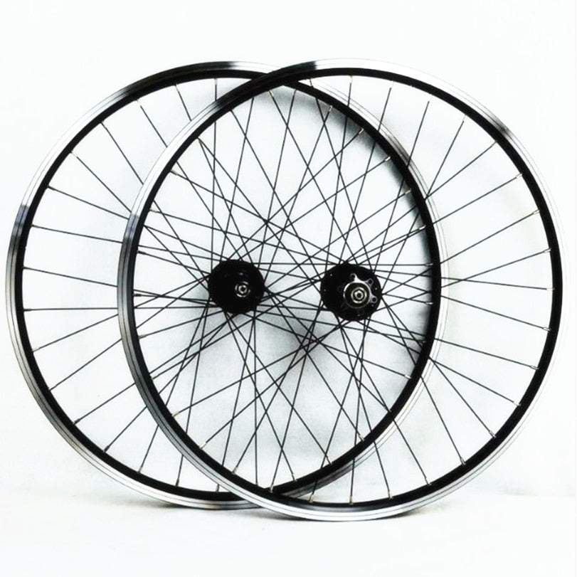 MEROCA MTB Bicycle 26inch Wheelset Disc/V Brake Wheels Rim Super Smooth Hubs For 8/9/10/11 Speed