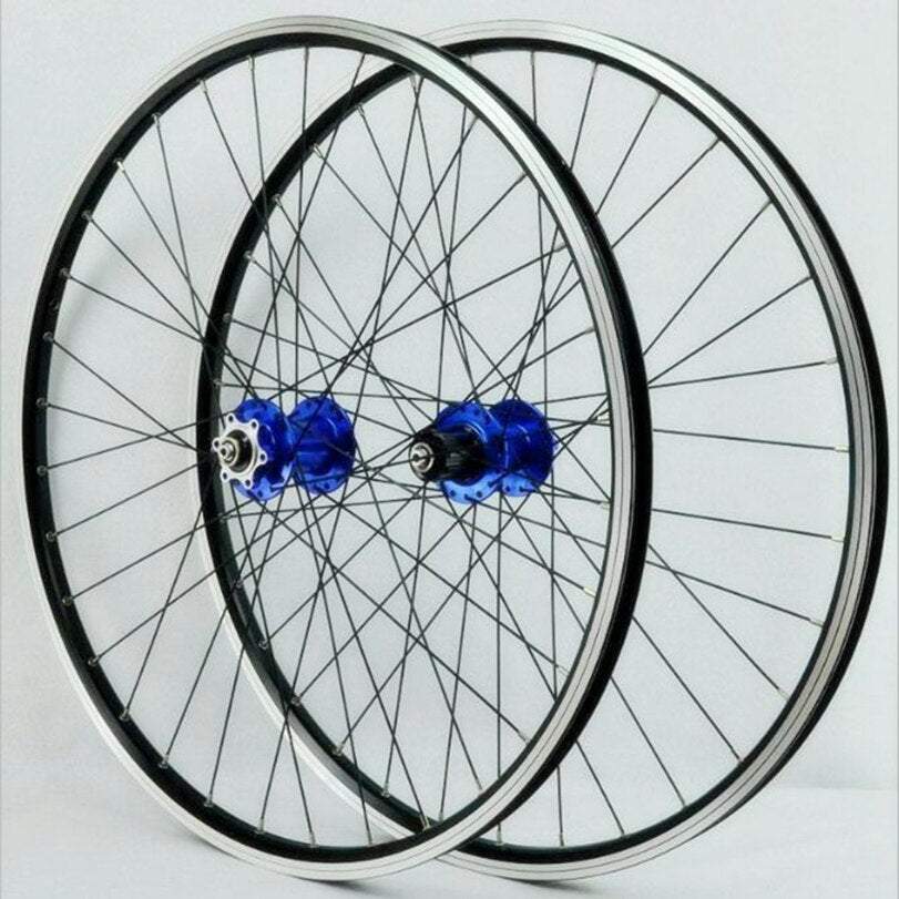 MEROCA MTB Bicycle 26inch Wheelset Disc/V Brake Wheels Rim Super Smooth Hubs For 8/9/10/11 Speed