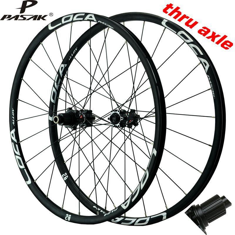 MEROCA MTB Mountain Bike Disc Brake 26 27.5 29 Inch Wheels Micro Spline Hub 24H Rims 700C 12Speed 5 Claws Sealed Bearing Wheelset