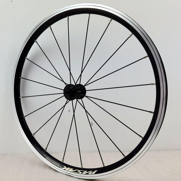 MEROCA Folding Bicycle Wheelset 20 Inch 406 V Brake 20 * 1-3/8 451 74x130MM 12Speed 3Claws Wheels Rims