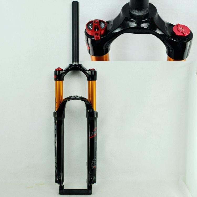 MEROCA MTB Mountain Bike Air Fork 26" 27.5" 29inch ER 1-1/8" Suspension Forks Gas Resilience Oil Damping Line Lock Disc Brake