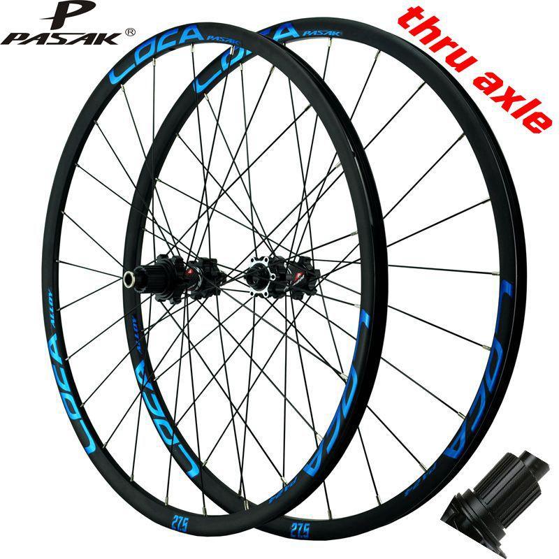 MEROCA MTB Mountain Bike Disc Brake 26 27.5 29 Inch Wheels Micro Spline Hub 24H Rims 700C 12Speed 5 Claws Sealed Bearing Wheelset