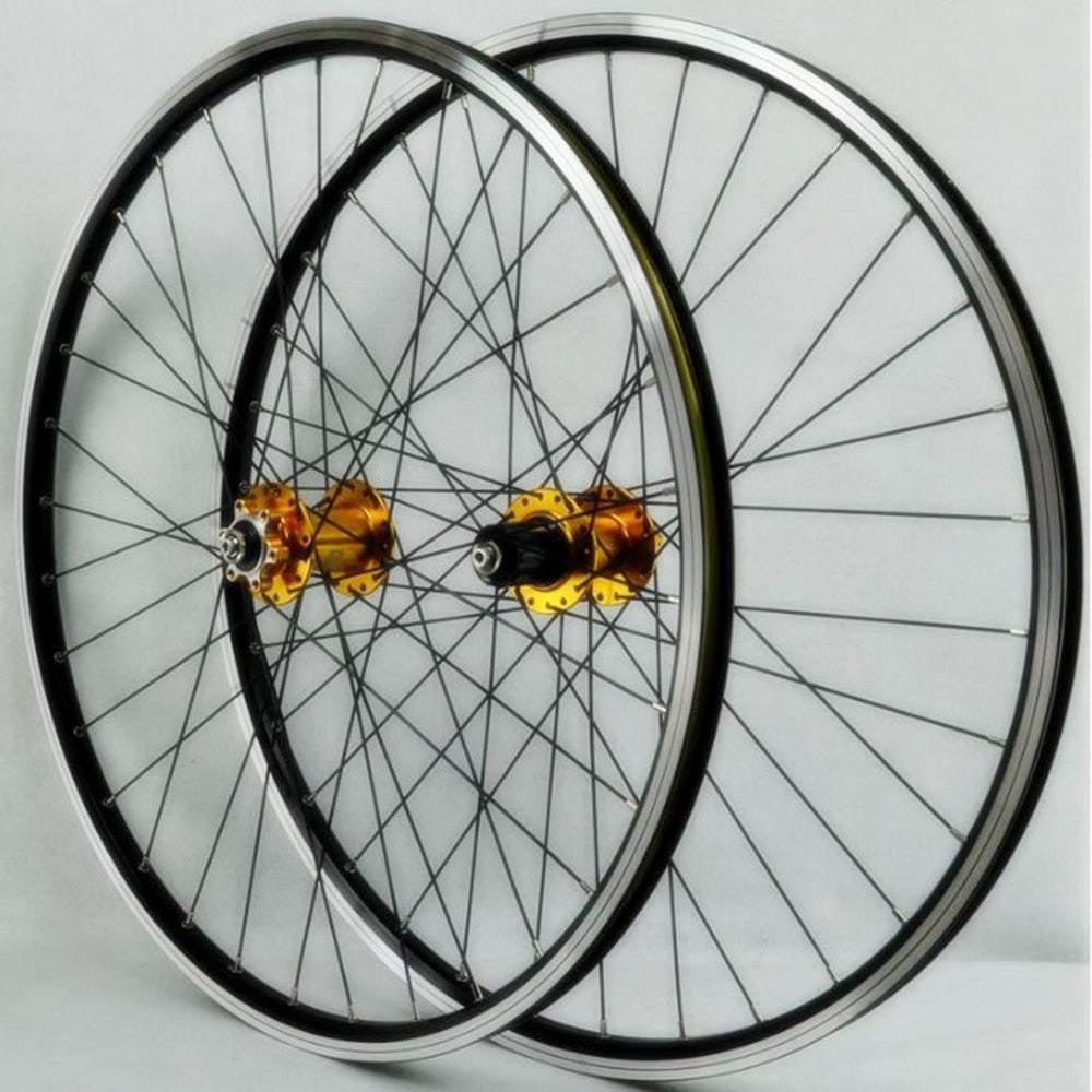 MEROCA MTB Bicycle 26inch Wheelset Disc/V Brake Wheels Rim Super Smooth Hubs For 8/9/10/11 Speed