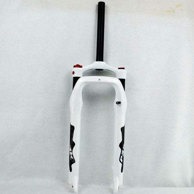 MEROCA MTB Moutain Snow Bike 26*4.0" Fat Bicycle Fork Air Gas Oil Locking Suspension Forks Disc Brake Aluminium Alloy 135mm