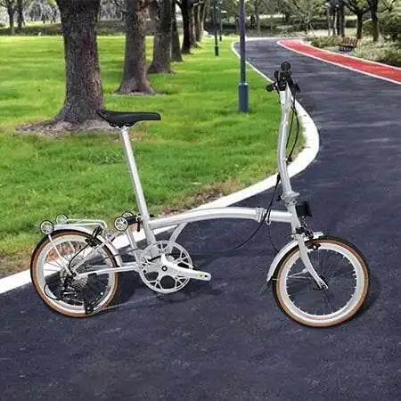 2025 Hot Selling Cranston 20 Inch 9 Speed Folding Bike CRMO Tri Fold Frame Dual V-Brake Portable 406 Wheel Foldable City Bicycle