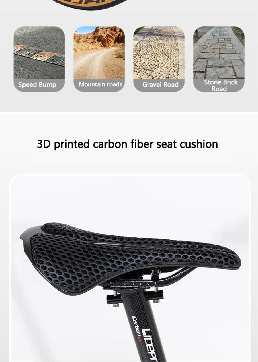 CRANSTON S9 Aluminum Alloy Folding Bike Ultralight and Portable 16 Inch 9 Speed Retro Commuter Folding Bicycle For Adult