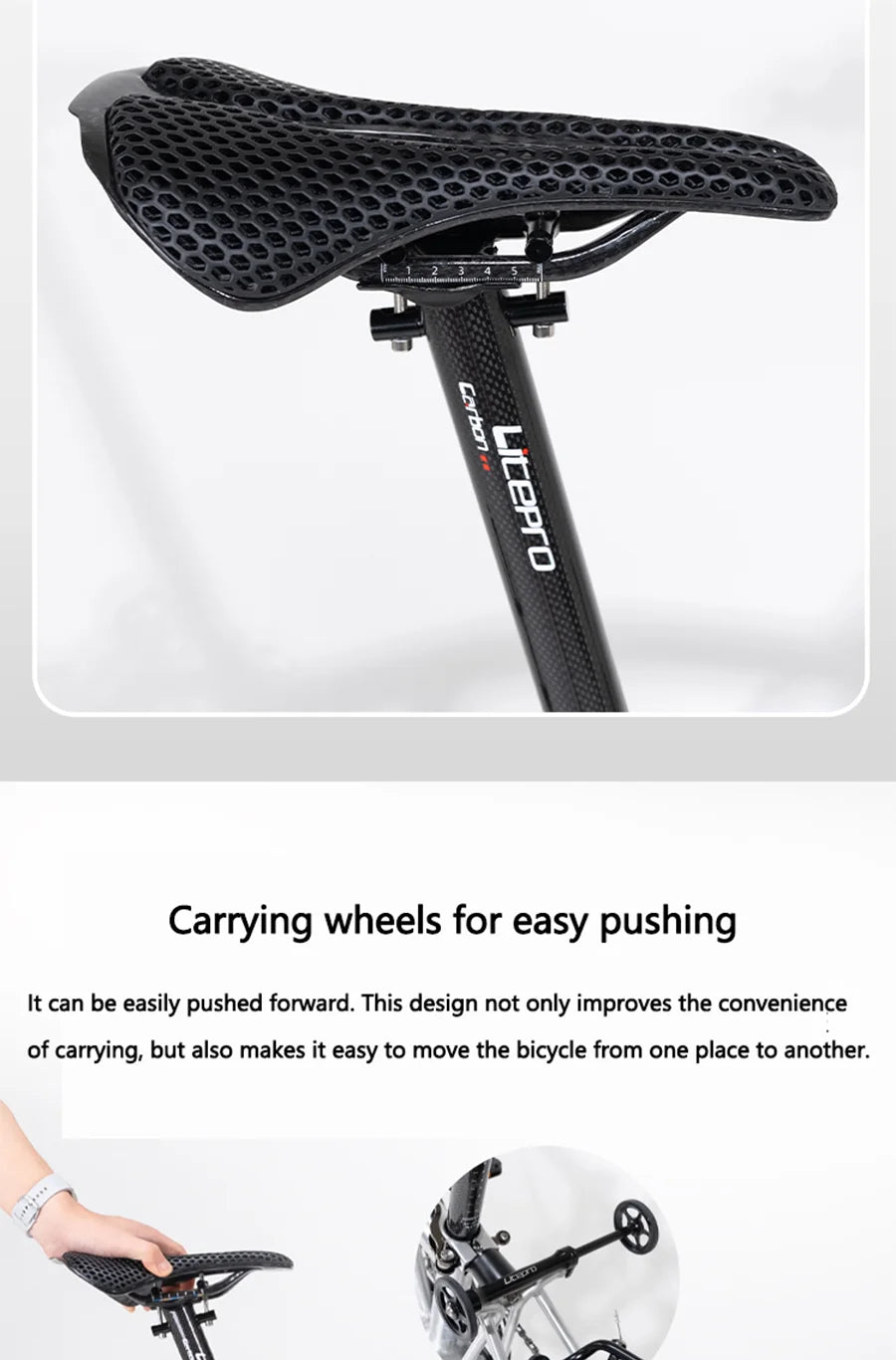 S9 16inch 9 Speed Tri-fold Folding Bike Aluminum Alloy Frame Disc Brake Lightweight Portable Adult Folding Bicycle