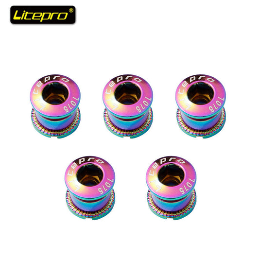 MEROCA Litepro Bike Chainring Bolt (5Pcs/lot)