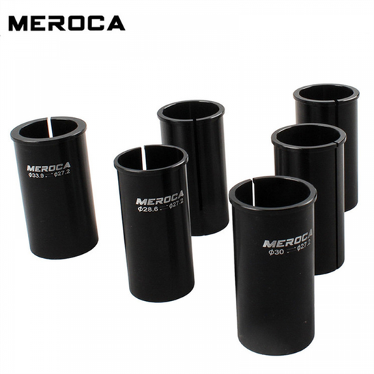 Meroca Bcycle Seatpost Shims Original 27.2mm to 28.6/30.4/30.8/31.6mm Seatpost Adapter Sleeves