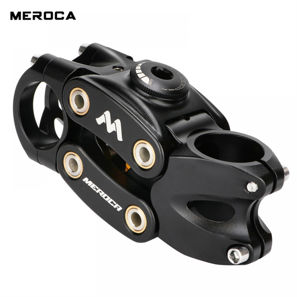 Meroca Mountain Bicycle 90MM Suspension Handlebar Stem Off-road Travel Grave Road Bike Four-bar Linkage Stem
