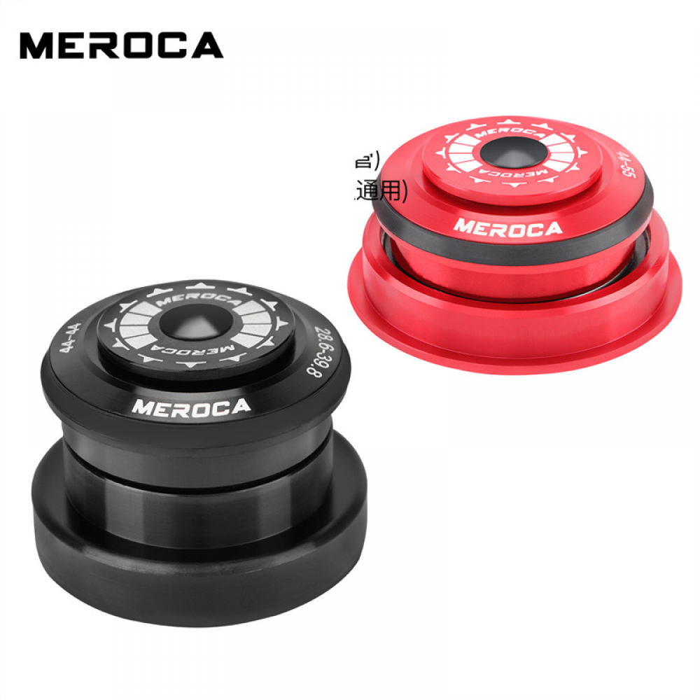 Meroca Mountain Bicycle Dual Bearing Headset Road Bike Straight Tapere ...