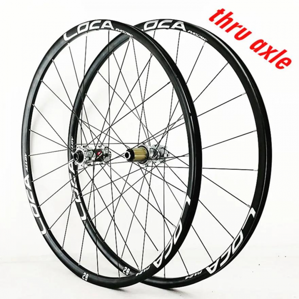 26 27.5 29Inch Thru-axis Wheelset 12S MTB  Bicycle Mountain Bike Wheels Six Claw 24 Holes Straight Pull Spokes