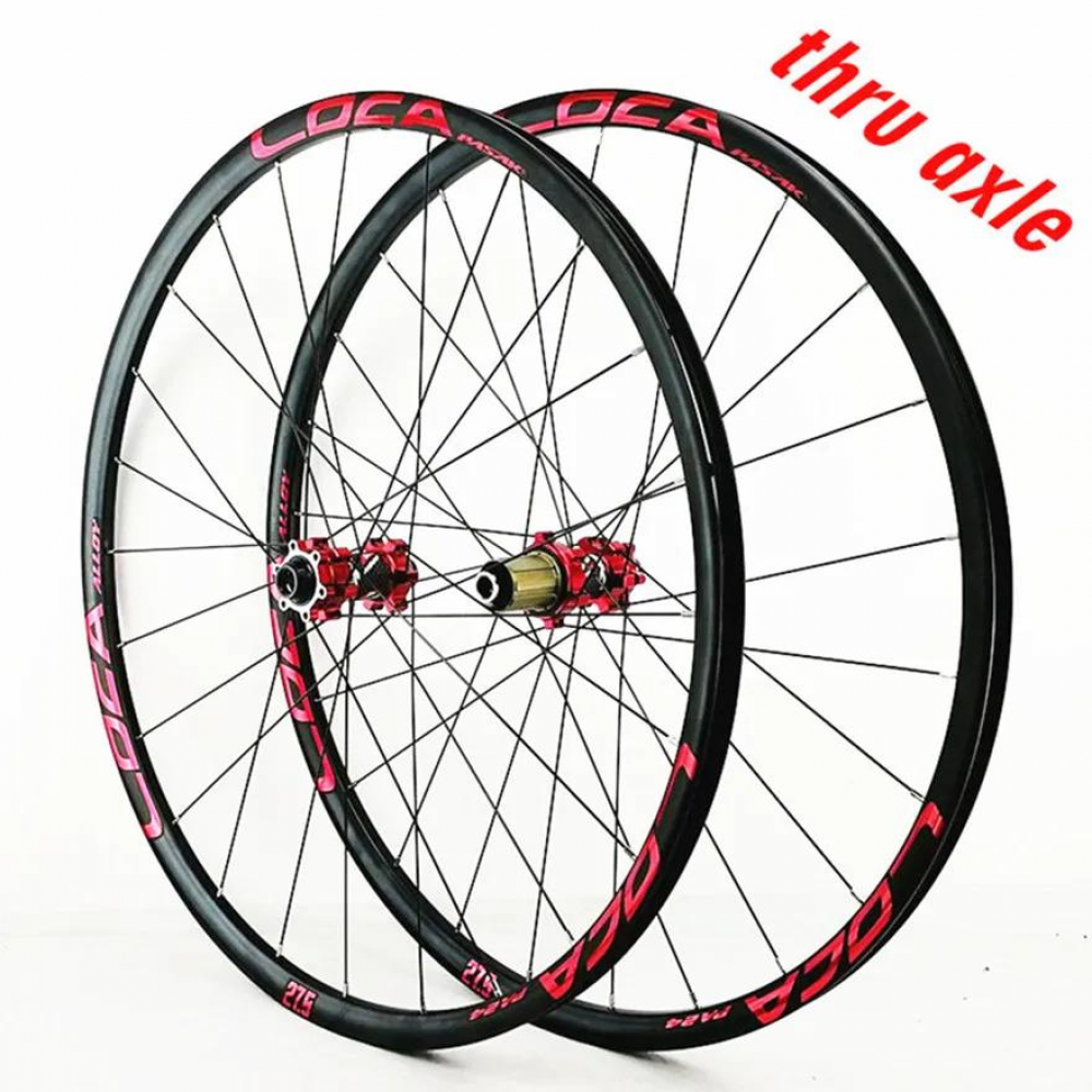 26 27.5 29Inch Thru-axis Wheelset 12S MTB  Bicycle Mountain Bike Wheels Six Claw 24 Holes Straight Pull Spokes