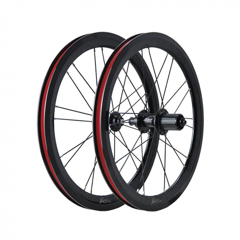 MEROCA 16 Inch 349 Wheels Folding Bike Disc/V Brake 11 Speed BMX 30mm Wheel