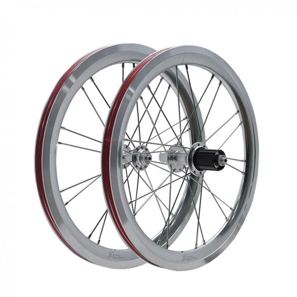 MEROCA 16 Inch 349 Wheels Folding Bike Disc/V Brake 11 Speed BMX 30mm Wheel