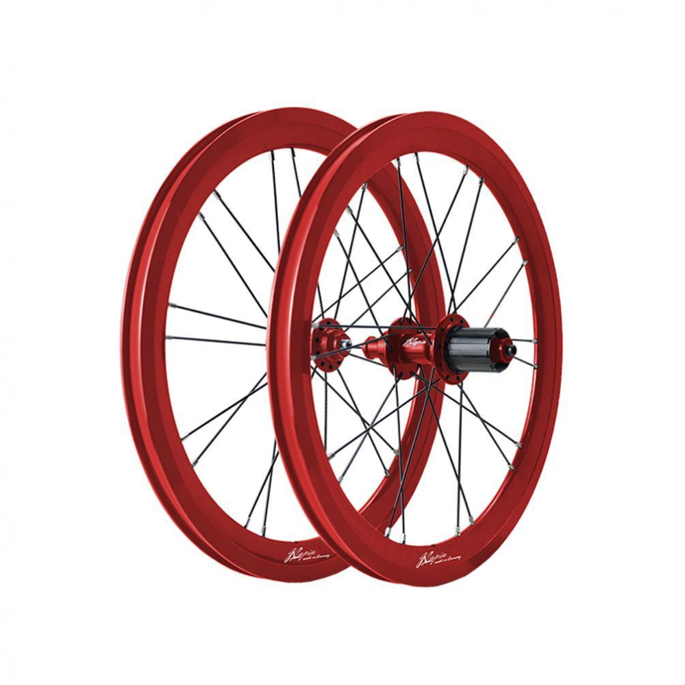 MEROCA 16 Inch 349 Wheels Folding Bike Disc/V Brake 11 Speed BMX 30mm Wheel