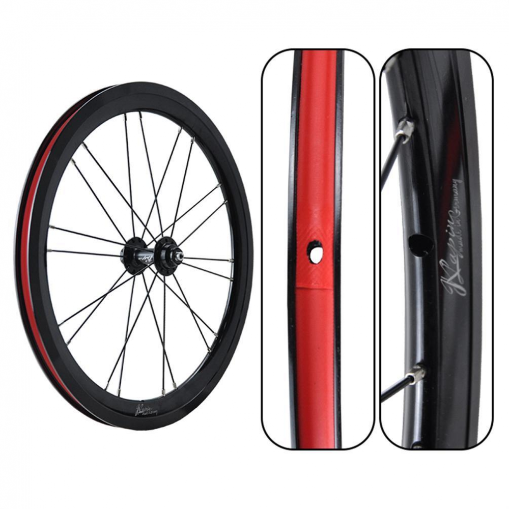 MEROCA 16 Inch 349 Wheels Folding Bike Disc/V Brake 11 Speed BMX 30mm Wheel