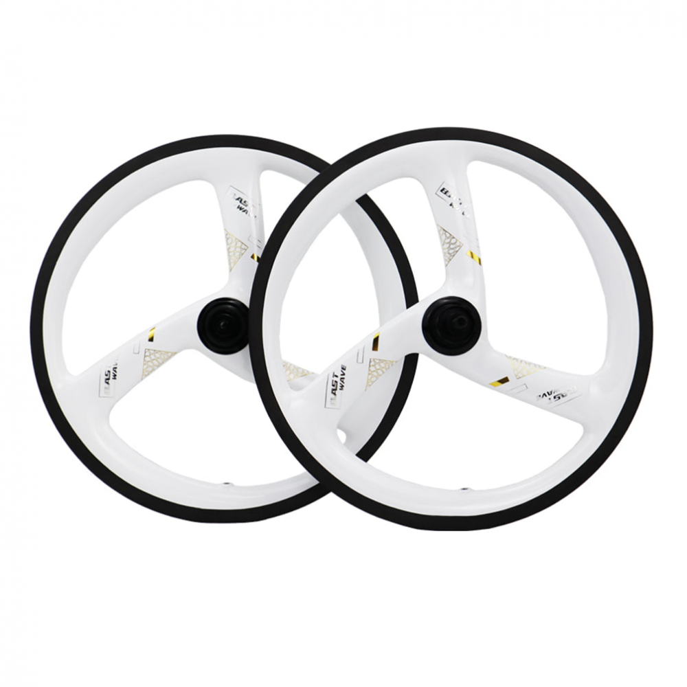 Blast Wave 16Inch 349 Carbon Fibre Wheels For Brompton Bike Central Lock Rim Brake Ceramic Hub 74x112mm 12Speed Wheelset