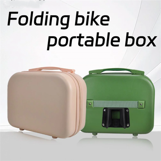 MEROCA Folding Bicycle Waterproof Carrying Suitcase 14Inch Box Portable Pig Nose Bag