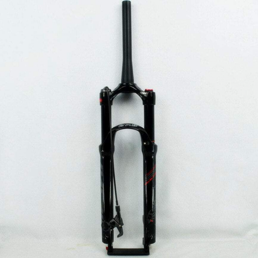 MEROCA Mountain Bike Tapered  Front Fork Suspension 26/27.5/29inch 1-1/2 39.8 Gas Air Forks Oil Damping Line Lock Disc Brake