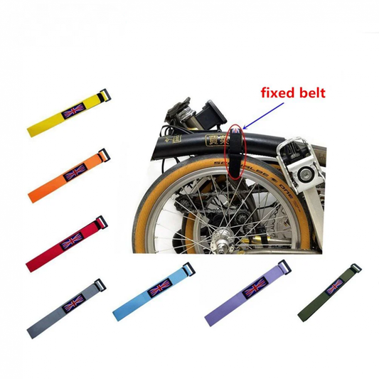 Meroca Folding Bike Body Straps Fixed Belt For Brompton Bicycle Anti-fragmentation Bandage