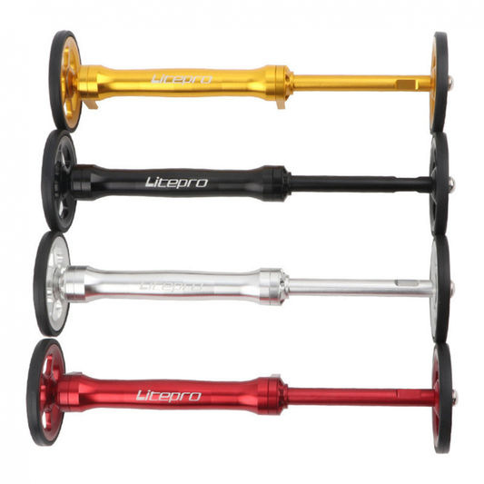 MEROCA Litepro Easy Wheel Telescopic Rod For Brompton Bicycle