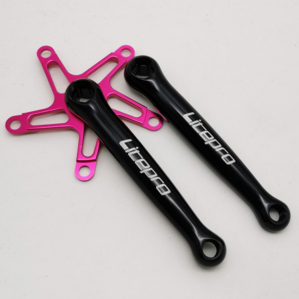 MEROCA Litepro 170mm For Fnhon Brompton Bicycle Square Hole Crank 130BCD