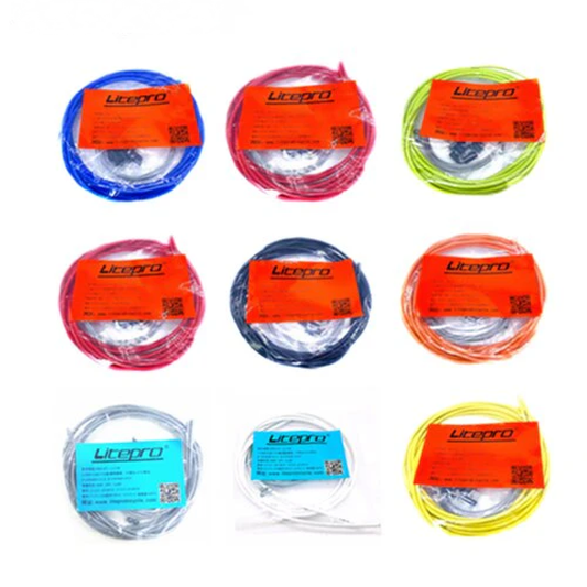 Meroca Litepro MTB Mountain Road Bike Brake Cable Sets Line Pipe Transmission Shift Cable Housing Sets