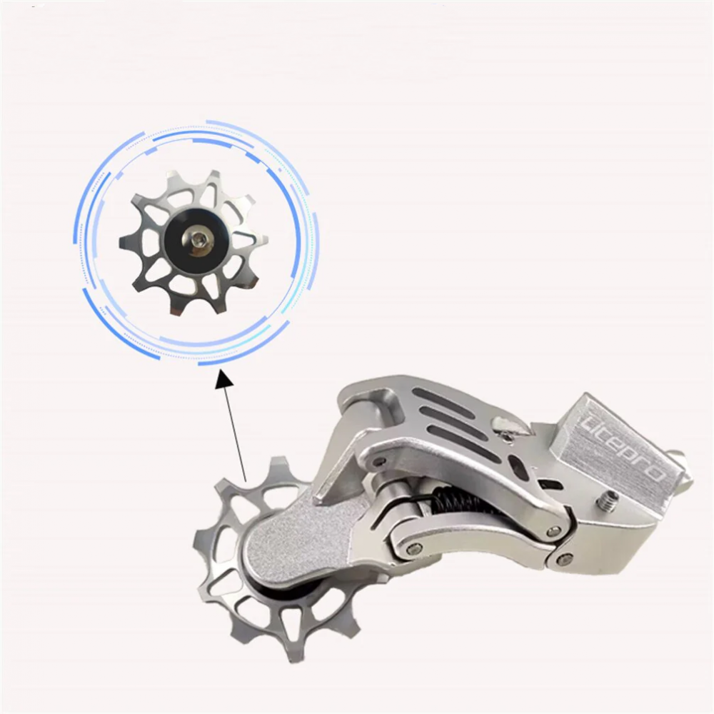 Meroca Litepro External 7Speed Chain Tensioner DIP Shifter For Brompton Bike Aluminum Alloy Rear Derailleurs Transmission
