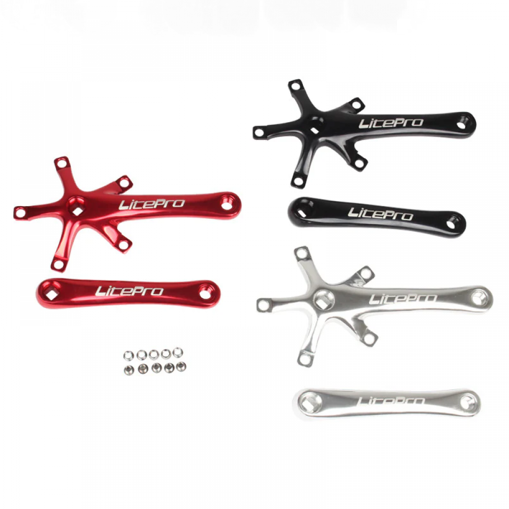 Meroca Litepro Folding Bike Square hole Crankset