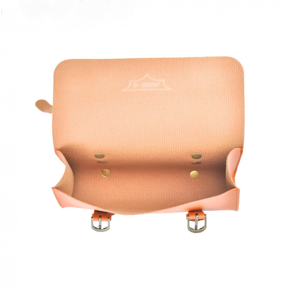 Meroca Leather Retro Handlebar Portable Hanging Bags
