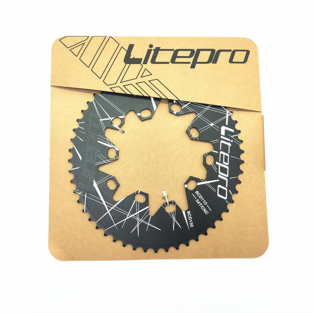Meroca Litepro Oval Double BCD 110/130MM Chainring