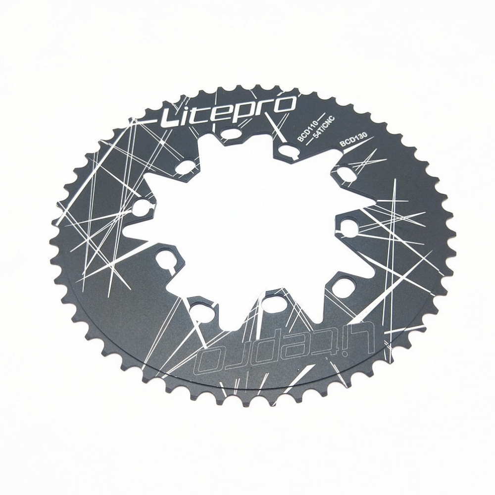 Meroca Litepro Oval Double BCD 110/130MM Chainring