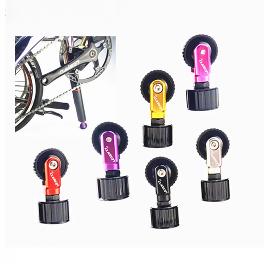 Meroca Litepro P43 33.9MM Seatpost Easy Wheel Push Wheel Folding Bicycle Seat Tube Rod 412 Easywheel