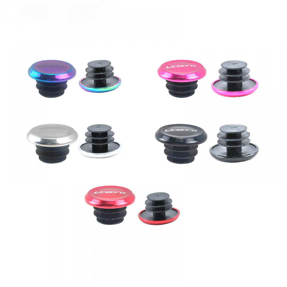 Meroca Litepro Plastic Handlebar Plugs for Mountian Bike Road Bike Folding Bike