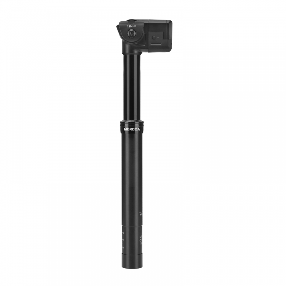 Meroca 27.2 30.9 31.6MM Wireless Dropper Seatpost Mountain Road Bicycle Electronic Remote Control Aluminum Alloy Seat Rod