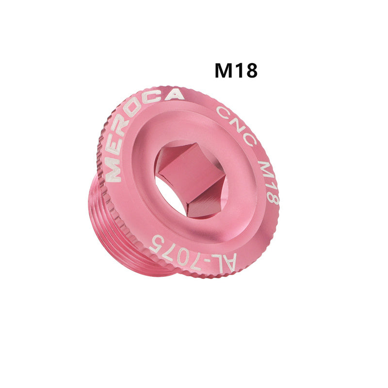 Mountain Bike Aluminum Alloy Crank Cover M15 M18 M20 Compatible With Shimano IXF M19 Craml Screw