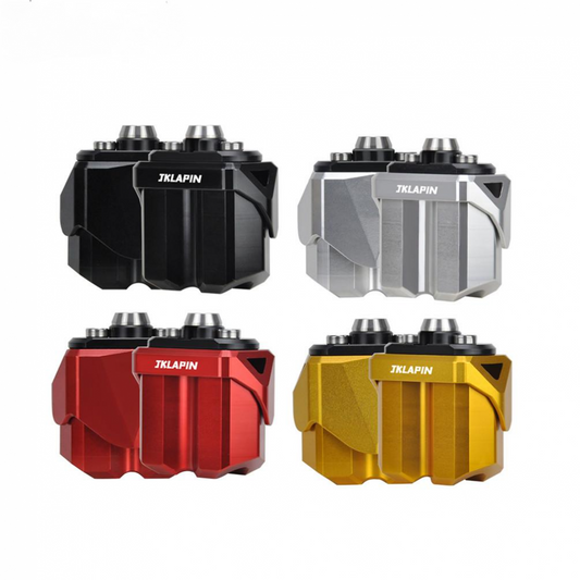 MEROCA JKLapin Dual Cylinder Shock Absorber For Brompton Bicycle Aluminum Alloy Pneumatic Suspension