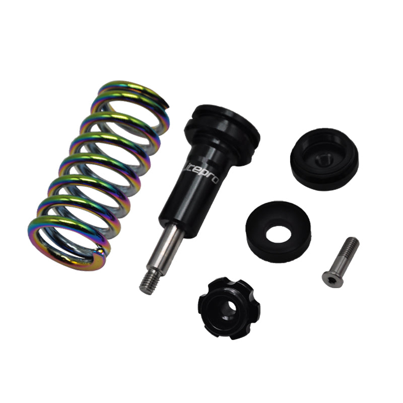 MEROCA Litepro Bike Spring Titanium Axle Shock Absorber For Birdy