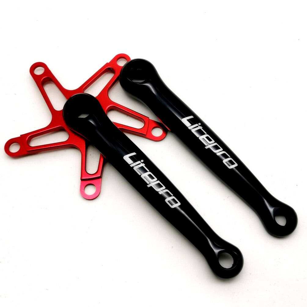 MEROCA Litepro 170mm For Fnhon Brompton Bicycle Square Hole Crank 130BCD