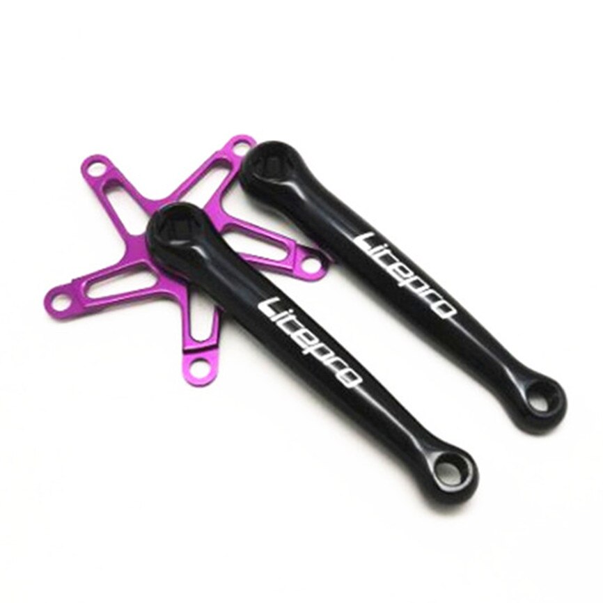 MEROCA Litepro 170mm For Fnhon Brompton Bicycle Square Hole Crank 130BCD