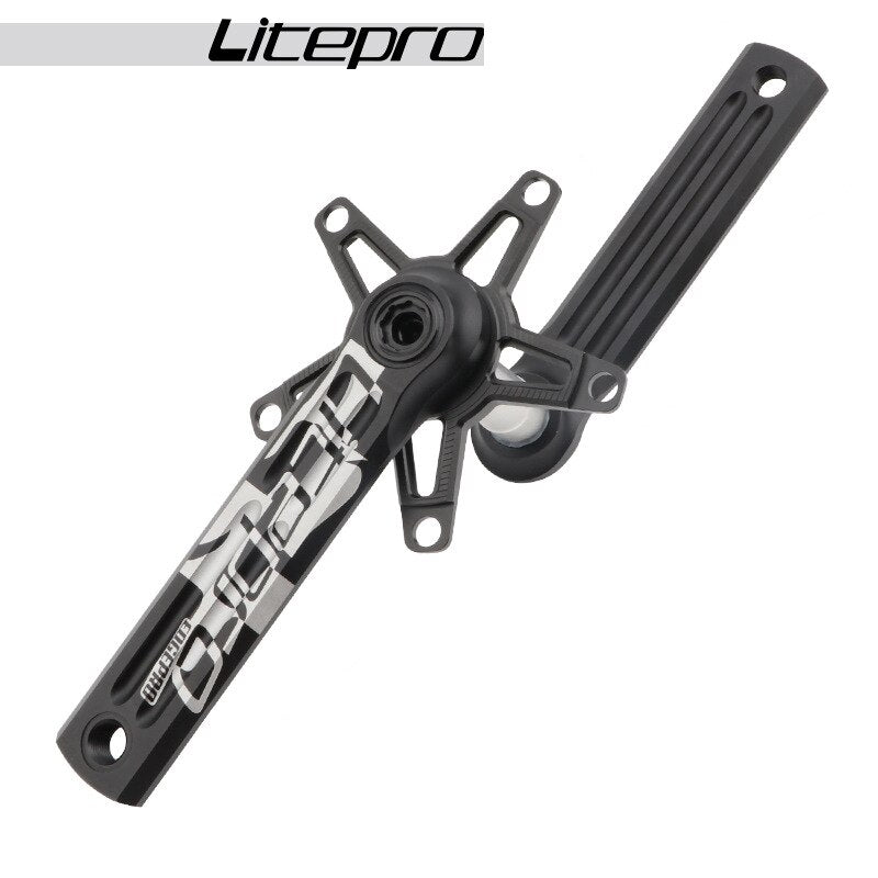 MEROCA Litepro Edgepro Electroplating Integrated Crankset & Chainring