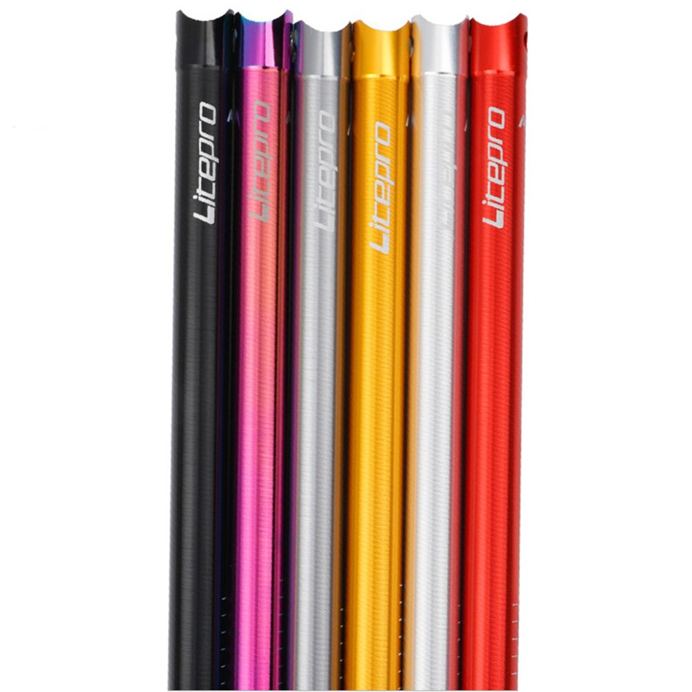 MEROCA Litepro Folding Bike CNC SeatPost 33.9*600mm Aluminum Alloy