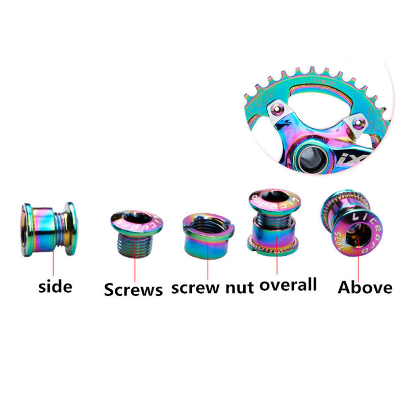 MEROCA Litepro Bike Chainring Bolt (5Pcs/lot)
