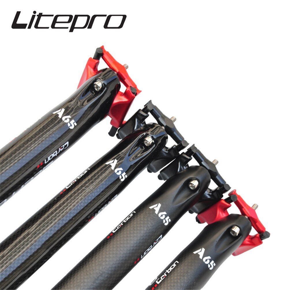 MEROCA Litepro A65 Carbon Fiber Integrated Seatpost 33.9mm/31.8mm