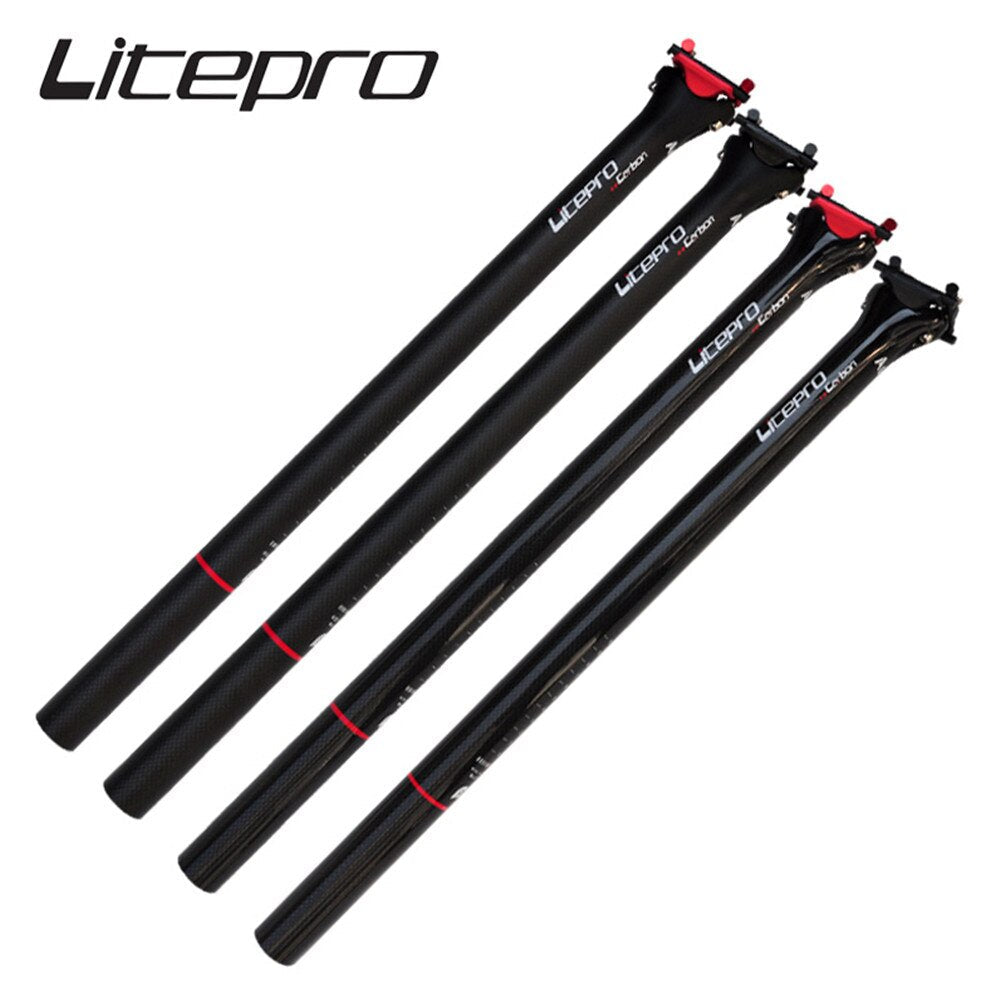 MEROCA Litepro A65 Carbon Fiber Integrated Seatpost 33.9mm/31.8mm
