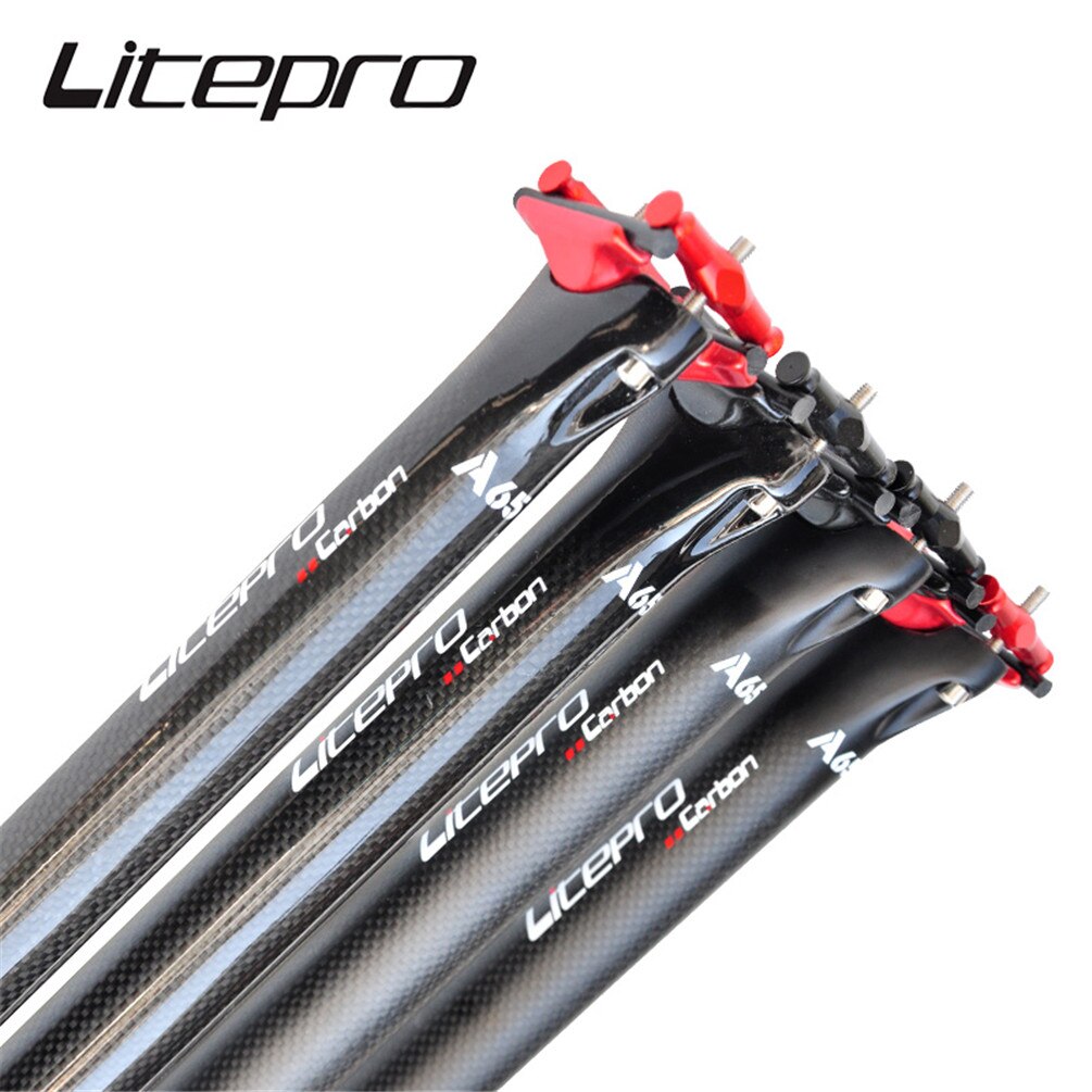 MEROCA Litepro A65 Carbon Fiber Integrated Seatpost 33.9mm/31.8mm