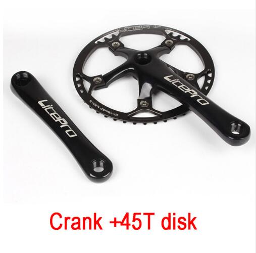 Litepro Ultraliight Chainring with Square Hole Crankset