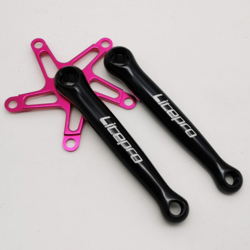 MEROCA Litepro 170mm For Fnhon Brompton Bicycle Square Hole Crank 130BCD