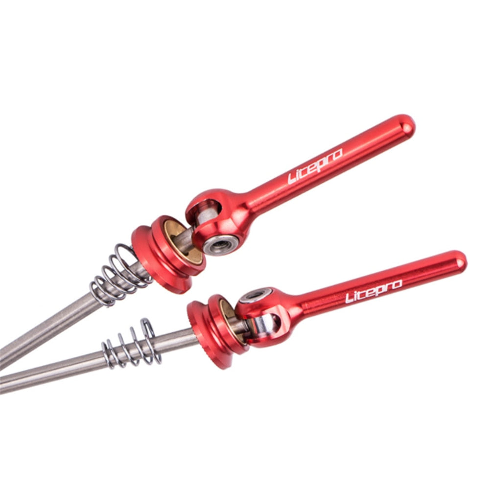 Litepro Titanium Alloy Quick Release Lever Wheels Skewers